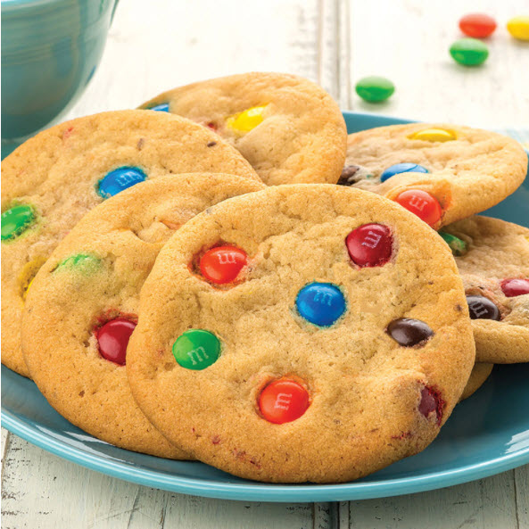 Peanut M&M Cookies – Dollop of Dough